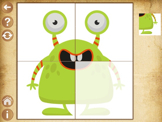 Monsters Puzzles Games for Toddlers Kids screenshot 2