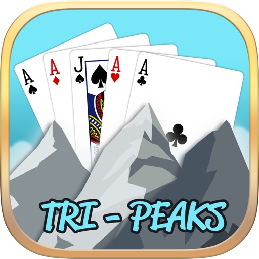 Full Pack Tri-Peaks Solitaire Classic Icon