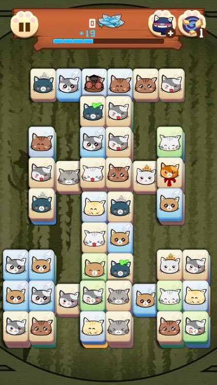 Hungry Cat Mahjong screenshot-3