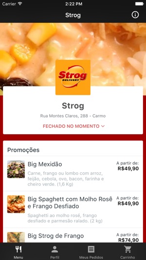 Strog Delivery Belo Horizonte