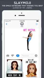 slaymoji - emoji keyboard & imessage stickers iphone screenshot 1