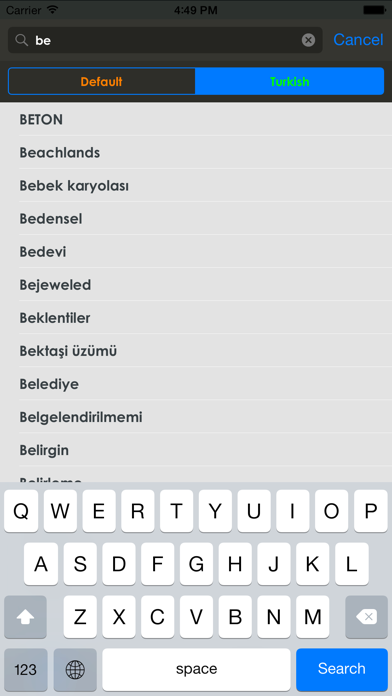 How to cancel & delete Turkish Dictionary from iphone & ipad 3