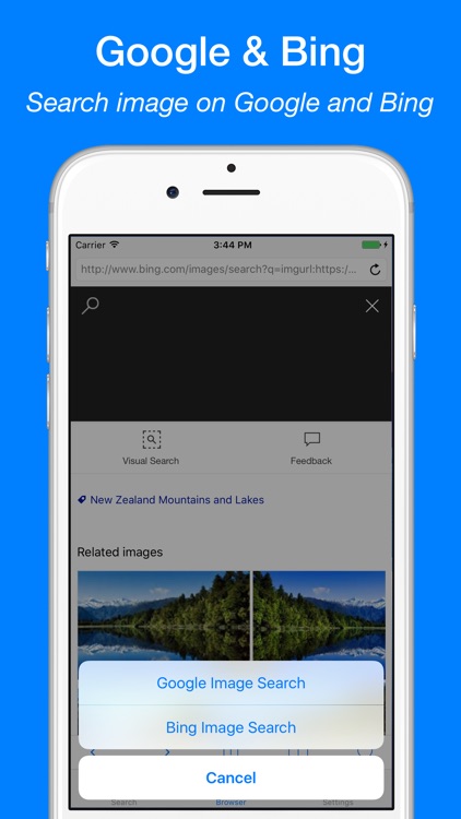 Reverse Image Search App