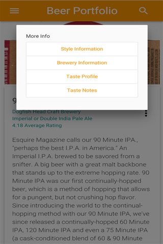 Beer Portfolio Pro screenshot 3