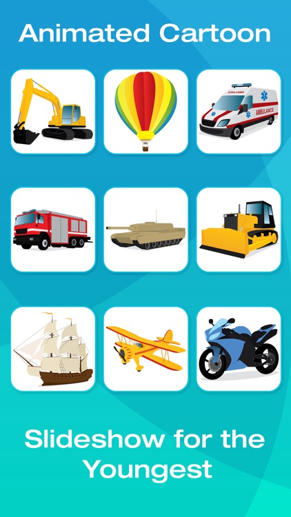 Vehicle Flashcards for Kids, Babies or Toddlers