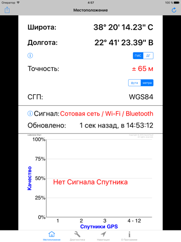 GPS Diagnostic: Satellite Test screenshot 4