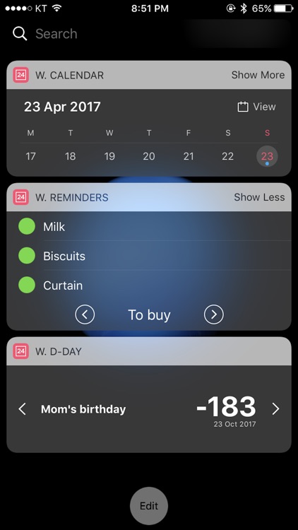 Widget Calendar screenshot-3