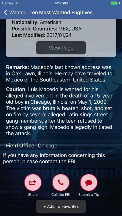 FBI Wanted screenshot-3
