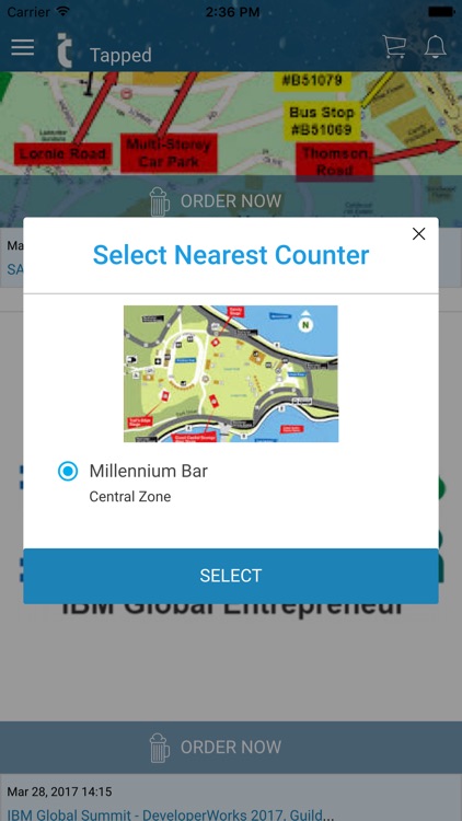 Tapped Easy Order App