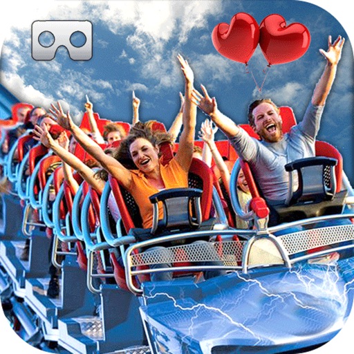 Vr Charistmas Roller Coaster : New Crazy Ride-r icon