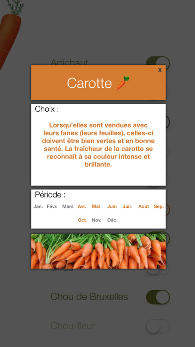 Légumes de saison screenshot 3
