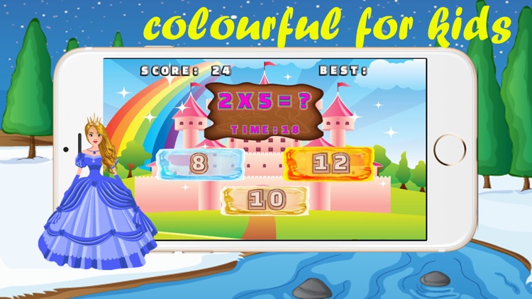 Princess Math Game : Educational For Kid 1st Grade screenshot-4