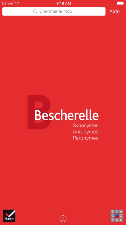 Bescherelle, Le dictionnaire des synonymes