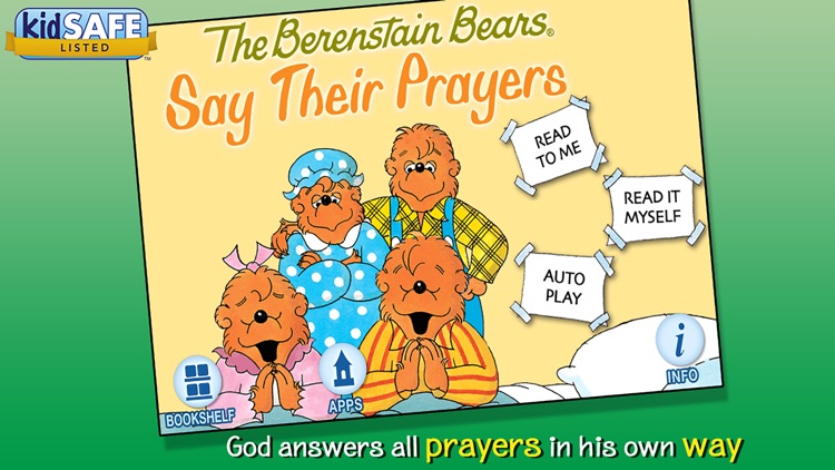 The Berenstain Bears Say Their Prayers