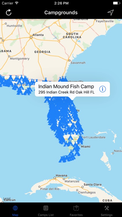 Florida – Campgrounds & RV Parks