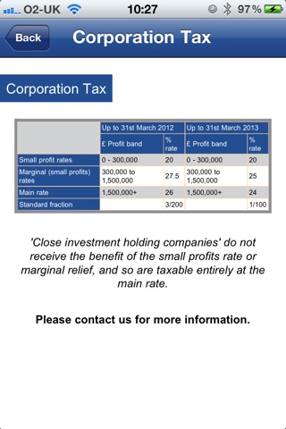 BulleyDavey Tax Tools screenshot 4