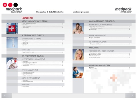 Catalogue - Medpack Swiss Group screenshot 3