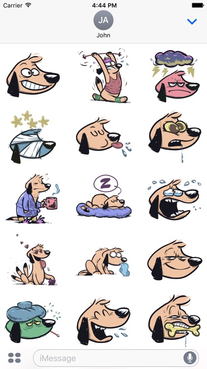 Bubby the Dog Stickers