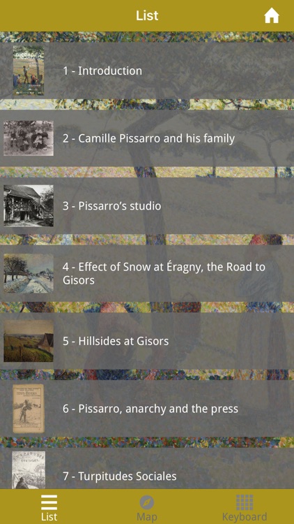 Pissarro in Eragny, Nature regained