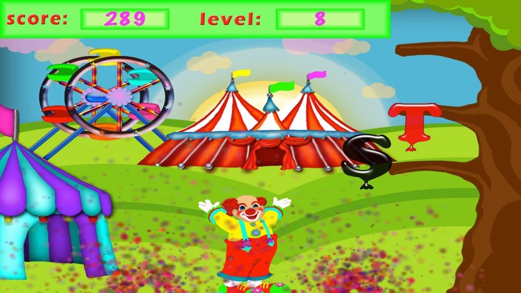 Jumping Alphabet Letters