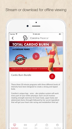 Total Body Fitness Videos with Caroline Pearce(圖2)-速報App