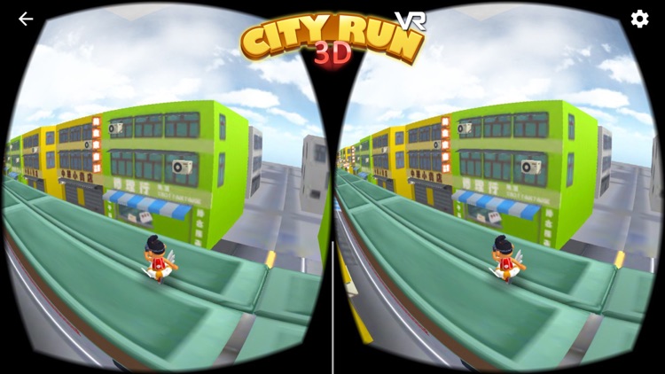 3D City Run VR for Google Cardboard-Parkour game! screenshot-4