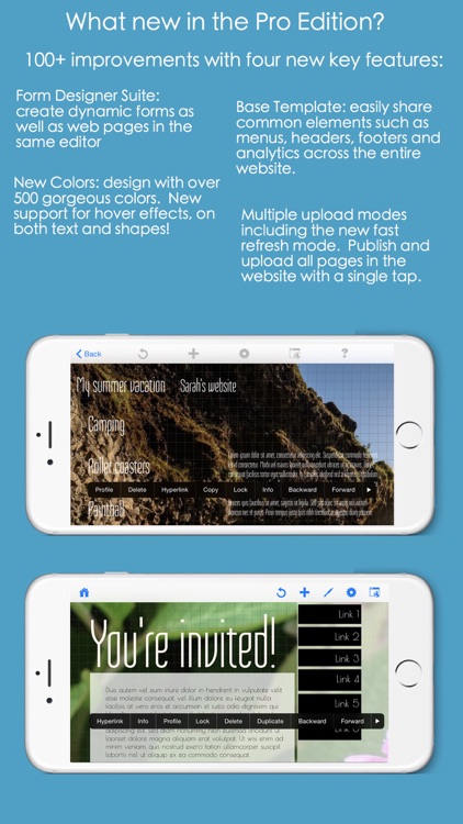 HTML Egg Pro Website Designer for iPhone screenshot-3