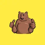 Dummy Bears Sticker Pack App Cancel