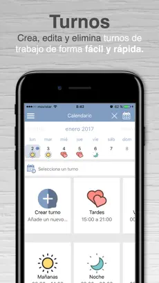 Bild 2 Turnos de trabajo - Calendario iphone