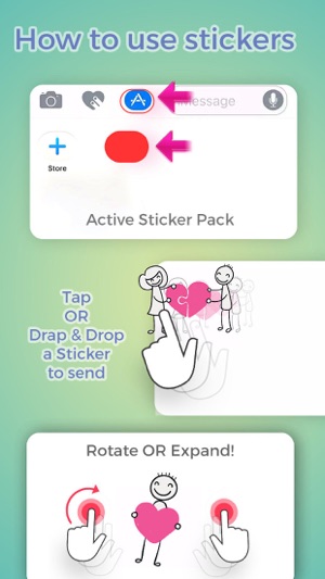 Stick-Figure Couple Stickers(圖3)-速報App