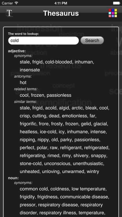 Thesaurus App - Free