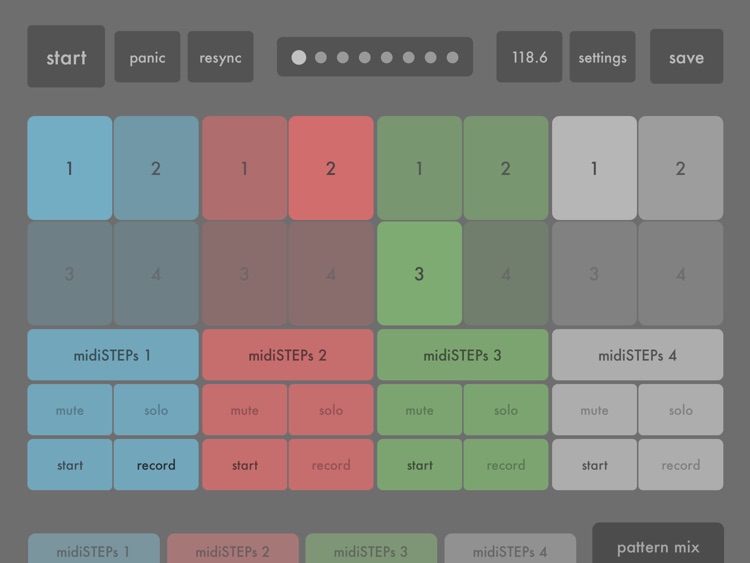 midiSTEPs - midi step sequencer toy screenshot-4