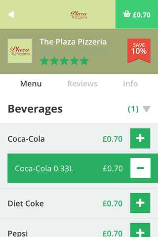 The Plaza Pizzeria screenshot 4