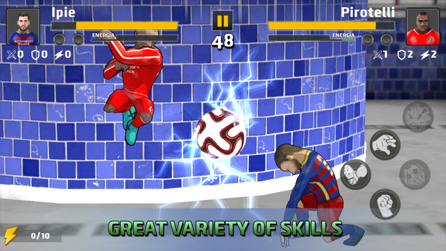 Soccer Hero Free Fighting Game