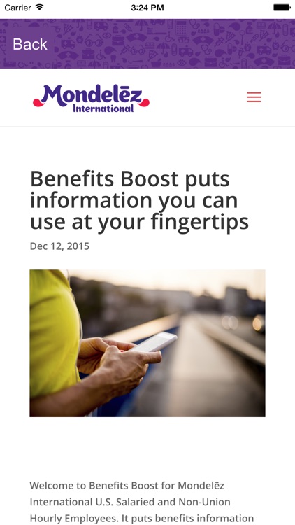 Benefits Boost - MDLZ (Mondelēz) - BenefitsBoost