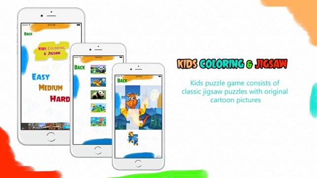 Kids Coloring & Jigsaw - Kids coloring and puzzle(圖2)-速報App