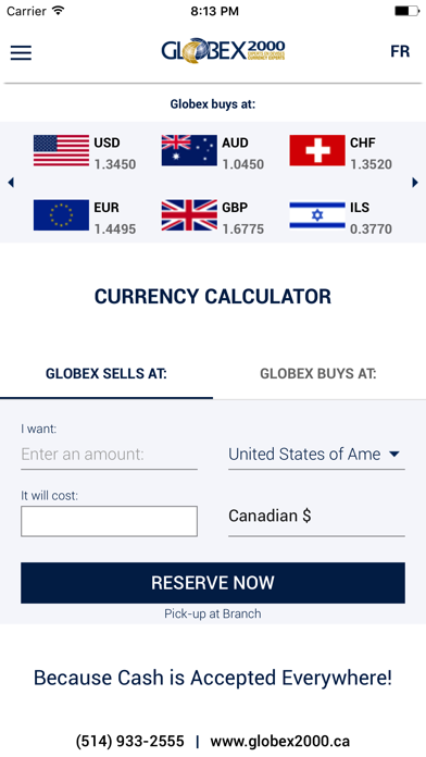 How to cancel & delete Globex 2000 Currency Exchange from iphone & ipad 1