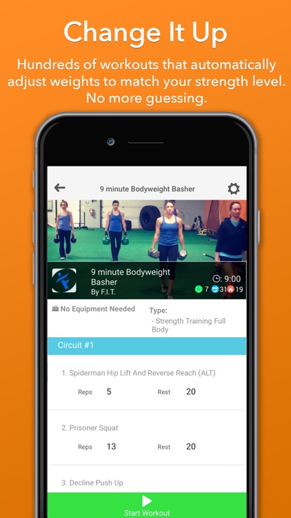 Updown Fitness - Gym & Home Personal Workout Coach