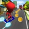 Subway Rush Hoverboard, endless running game and surfing with a propelled scooter