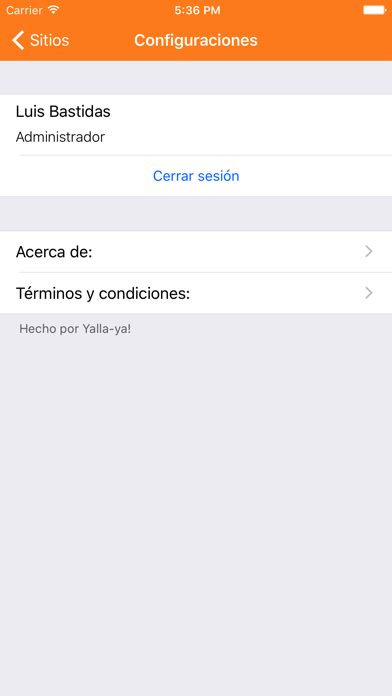 How to cancel & delete Innovacc: Control de Eventos from iphone & ipad 3