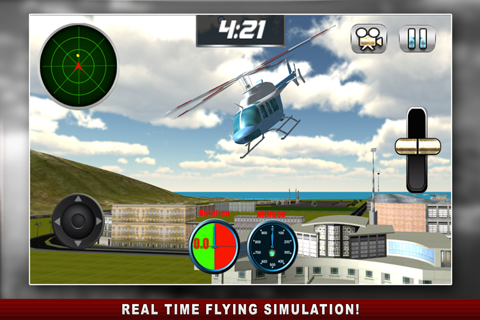 Flight Pilot Helicopter Game 3D: Flying Simulator screenshot 2