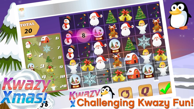 Christmas Maths Educational Fun Xmas Challenging screenshot-4