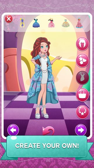 Ice Princess Palace Girl Makeup & Dress Up Gamesのおすすめ画像4
