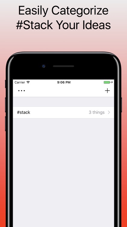 #STACK: organize & secure text, audio & photos