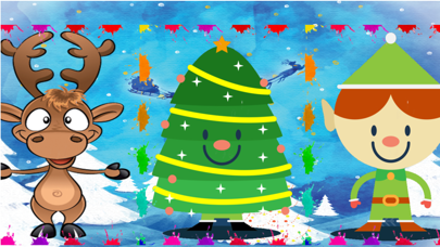 How to cancel & delete Merry Christmas Coloring for kid and Preschoolers from iphone & ipad 4