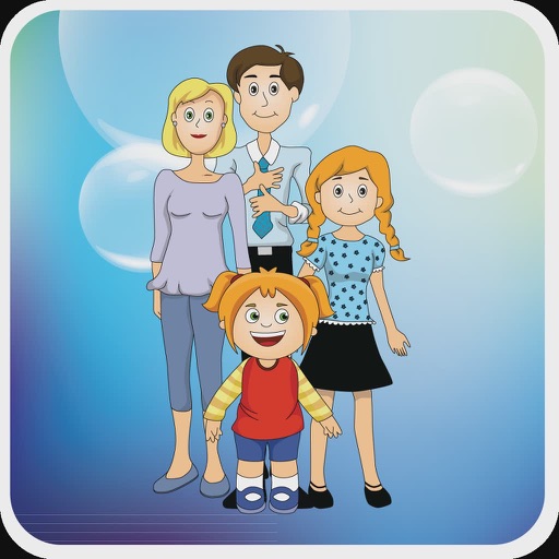 My Family - English, Spanish, French, German, Russian, Chinese by PetraLingua iOS App