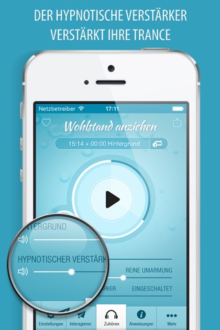 Wohlstand anziehen Hypnose PRO screenshot 3