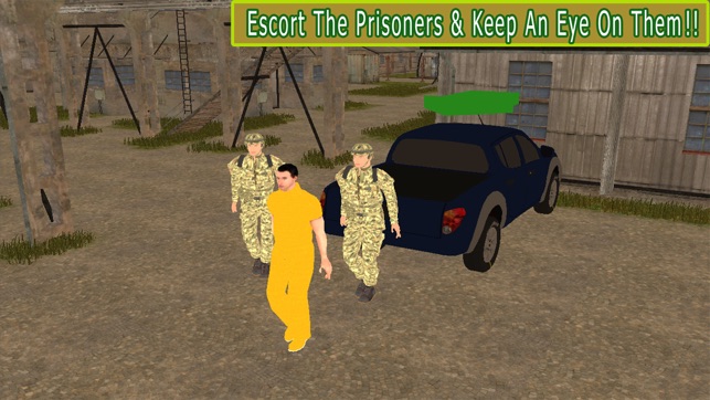 Army Militia Convoy Truck Prisoners Transport 3D(圖1)-速報App