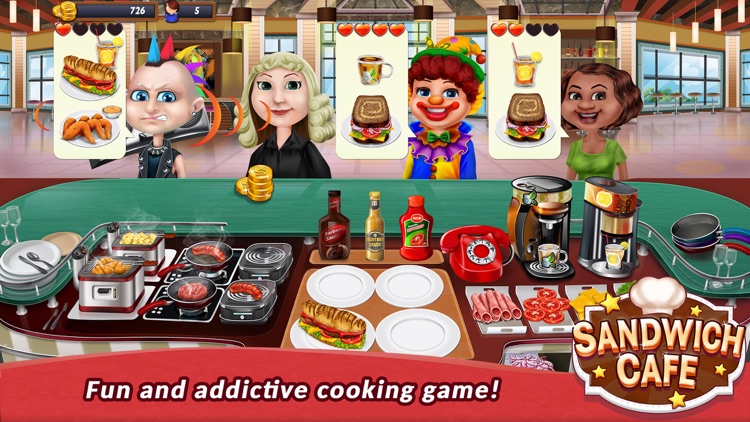 Sandwich Cafe Game – Cook delicious sandwiches!