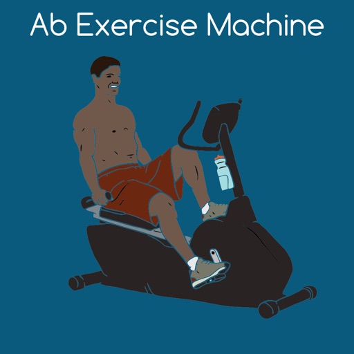 Ab exercise machine icon